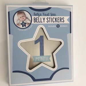 Baby milestone 1-12 month stickers NEW IN BOX